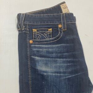 Big Star Pioneer Men's Dark Blue Straight Jeans